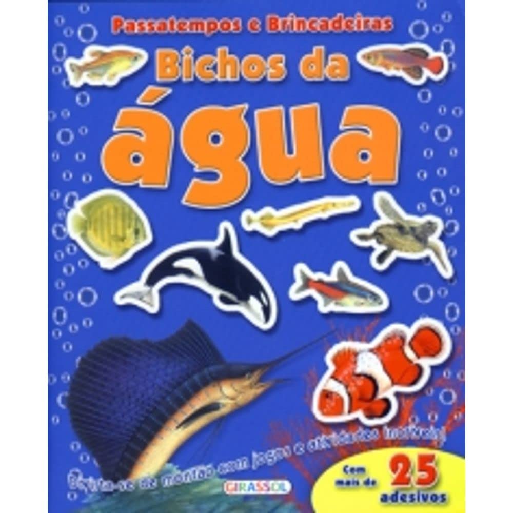 Passatempos E Brincadeiras. Bichos Da Agua (Em Portuguese do Brasil) Books