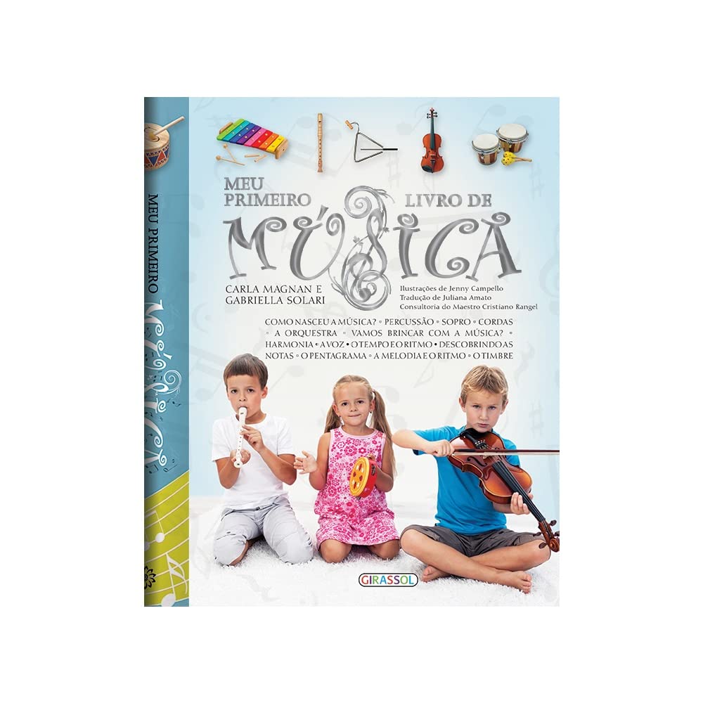 Meu Primeiro Livro de Musica (Em Portuguese do Brasil) book