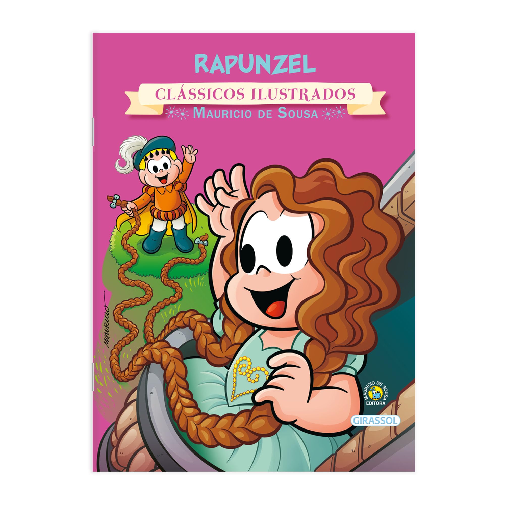 Rapunzel - Coleção Turma da Monica Novo Clássicos Ilustrados Books