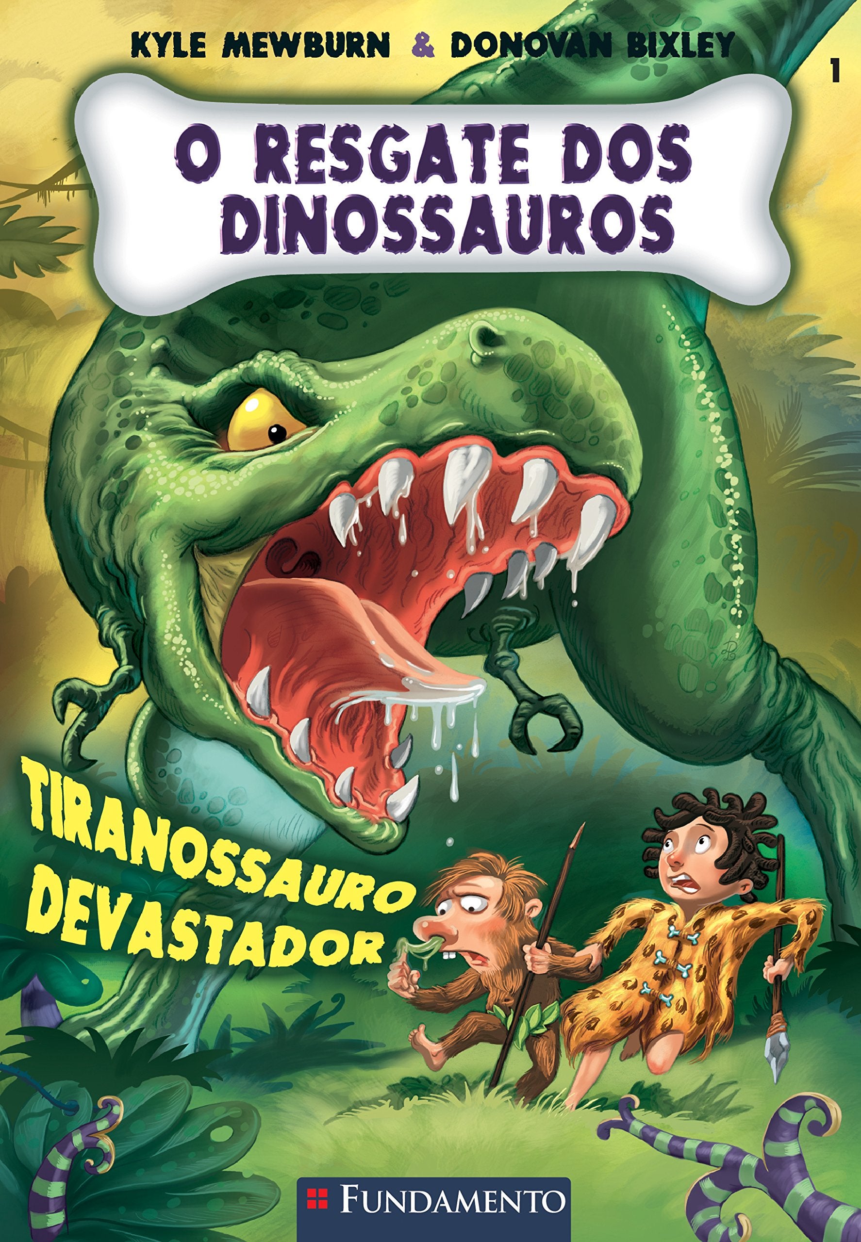 O Resgate Dos Dinossauros 1. Tiranossauro Devastador (Em Portuguese do Brasil) Books