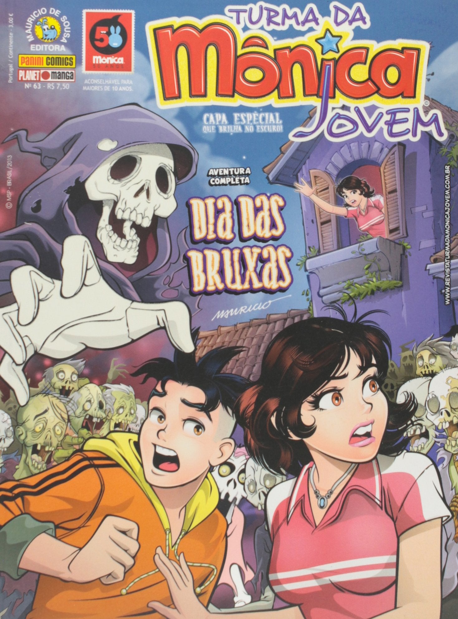 Turma da Mônica Jovem. Mangá - Volume 63 book