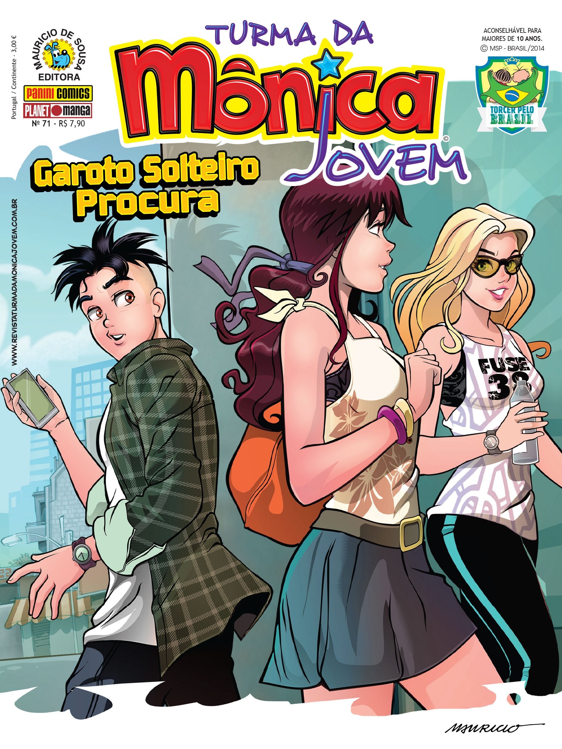 Turma da Mônica Jovem. Mangá - Volume 71 (Em Portuguese do Brasil) Books
