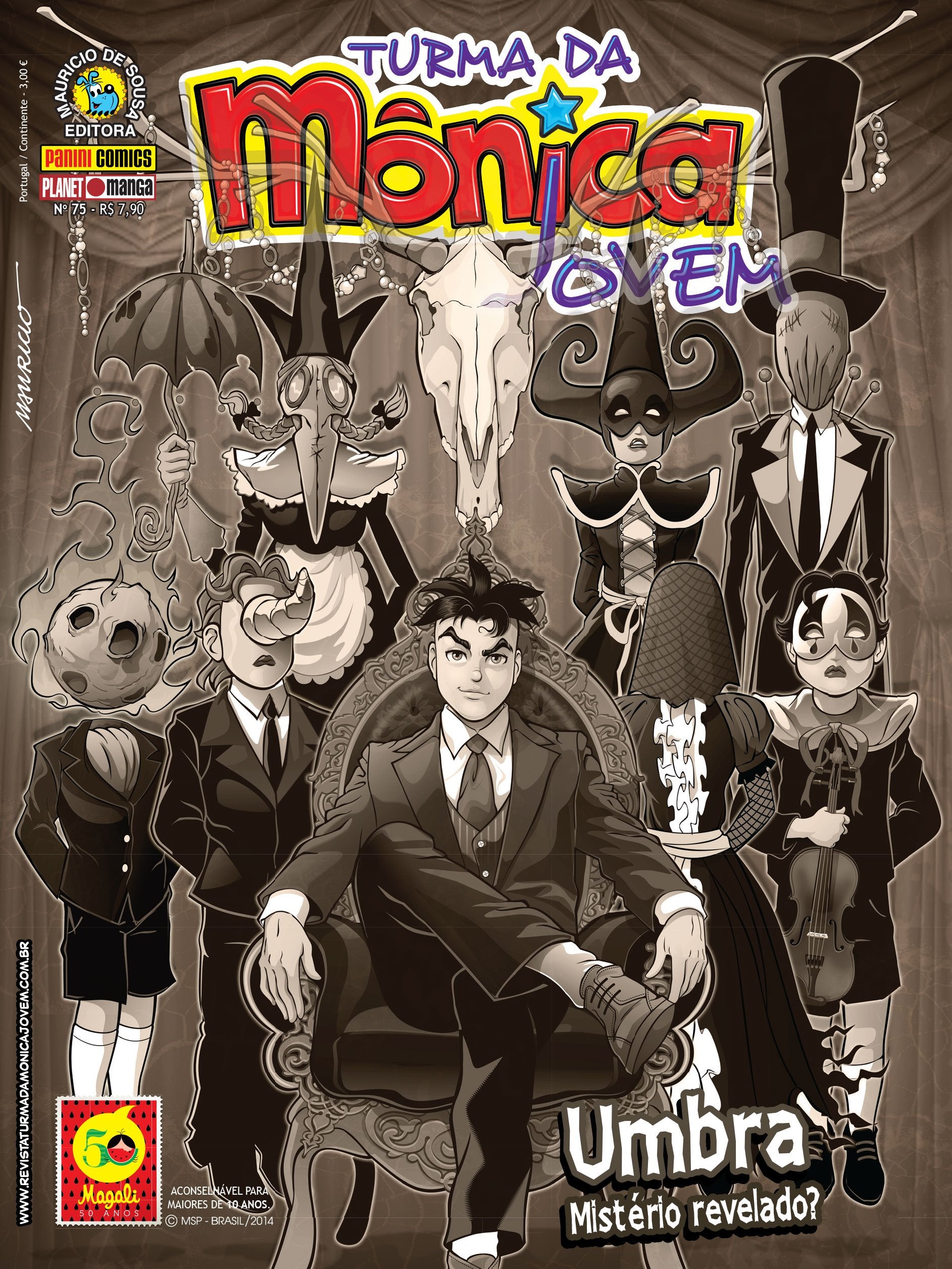 Turma da Mônica Jovem. Mangá - Volume 75 (Em Portuguese do Brasil) book
