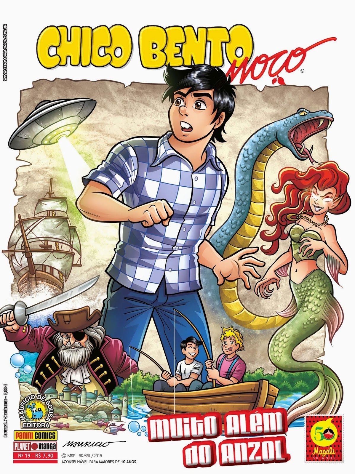 Chico Bento Moço. Muito Além do Anzol (Em Portuguese do Brasil) Books