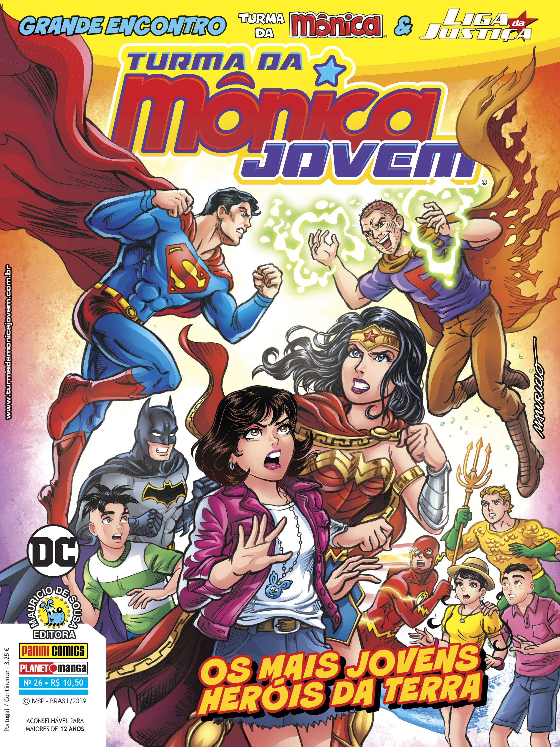 Turma Da Mônica Jovem Ed. 26 (Série 2): Os Mais Jovens Heróis Da Terra book