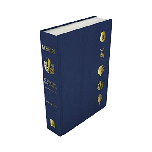 O Festim dos Corvos - Volume 4. Coleção as Crônicas de Gelo e Fogo (+ Um Pin da Casa Greyjoy) (Em Portuguese do Brasil) Books