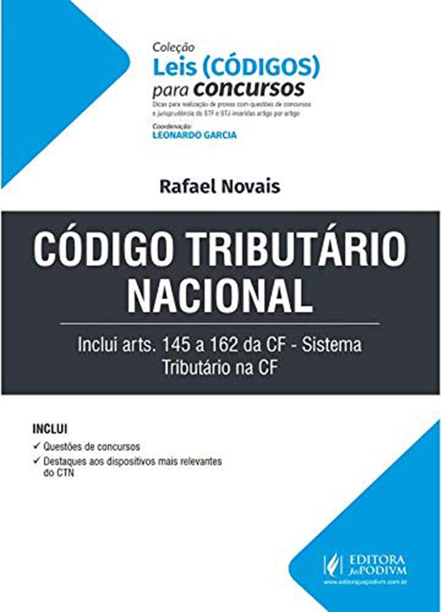 Código Tributário Nacional: Inclui Arts. 145 a 162 da CF - Sistema Tributário na CF Books