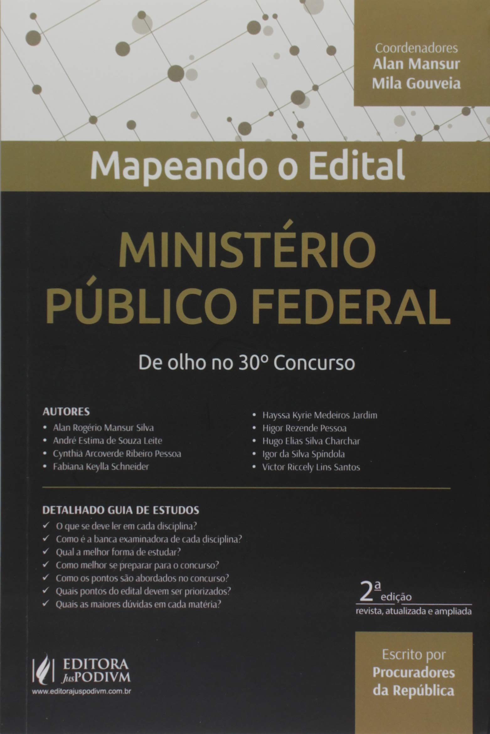 Mapeando o Edital - Ministério Público Federal: de Olho no 30º Concurso Books