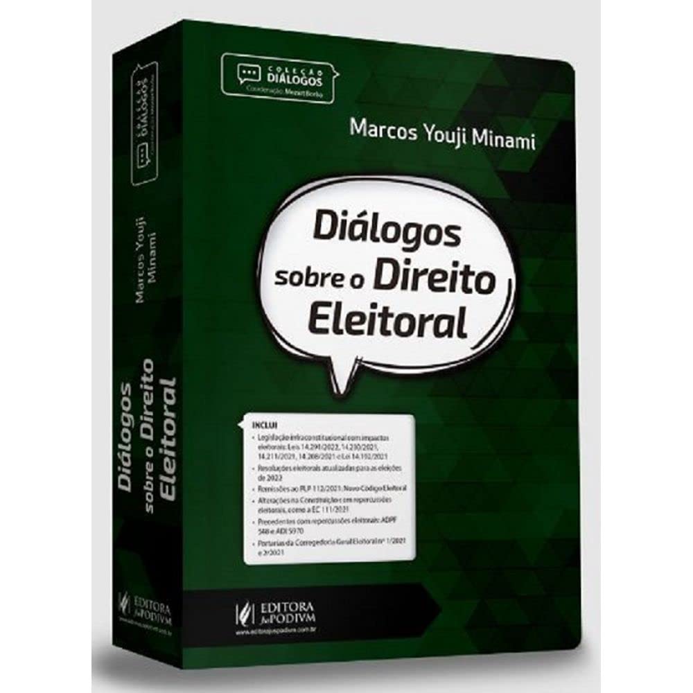 dialogos sobre o direito eleitoral 1 edico 2022 juspodivm Books
