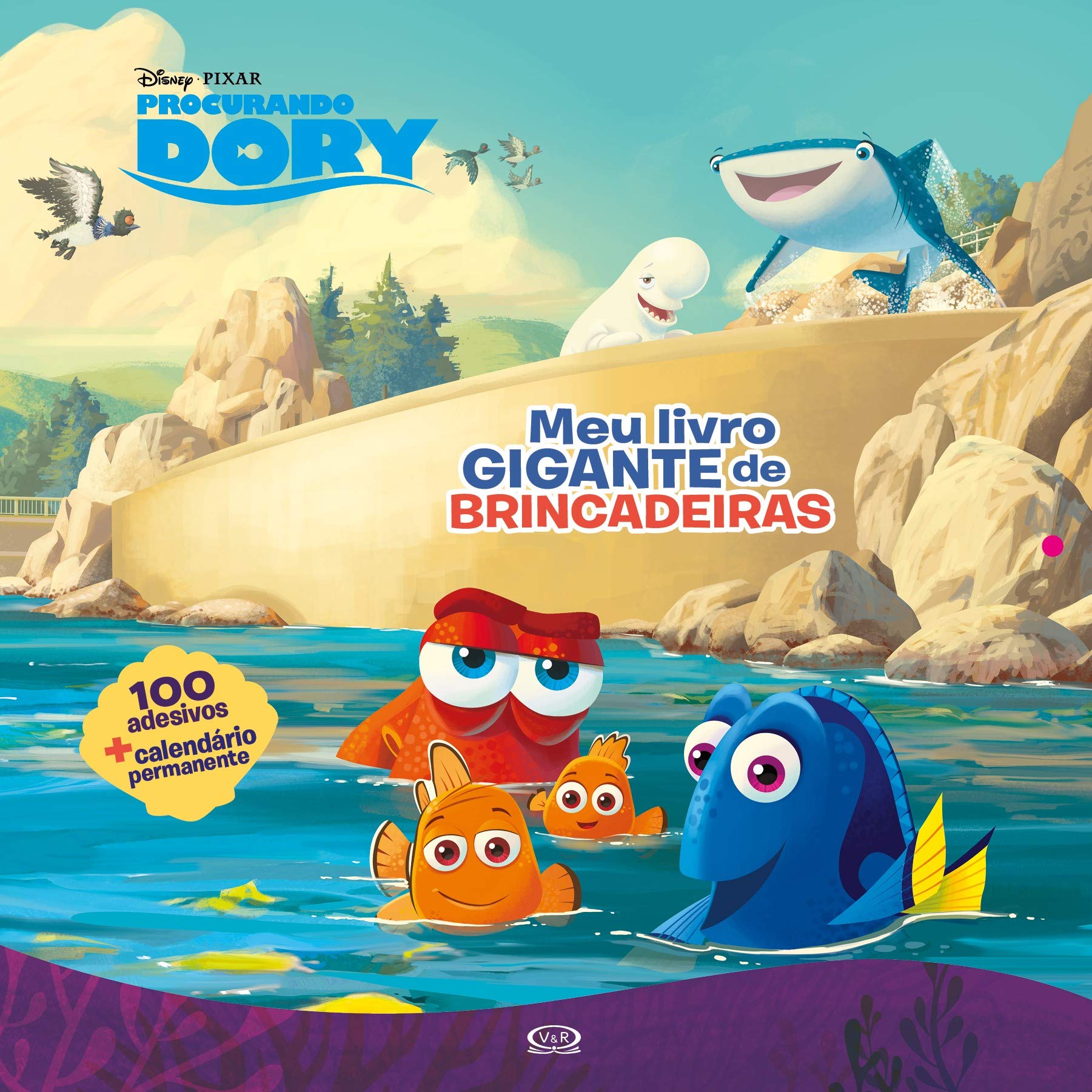 Procurando Dory. Meu Livro Gigante de Brincadeiras Books