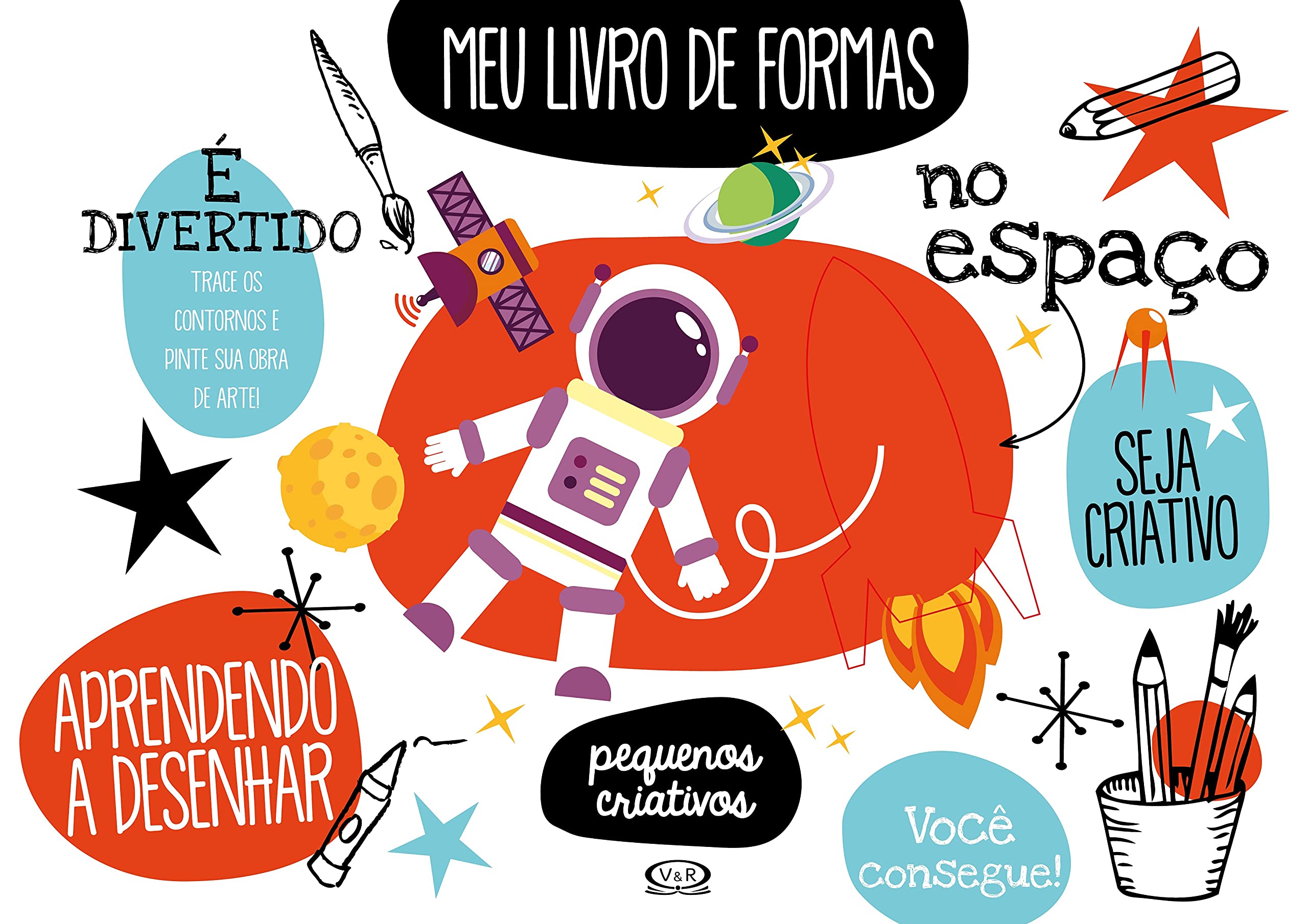 Meu Livro de Formas. No Espaço book