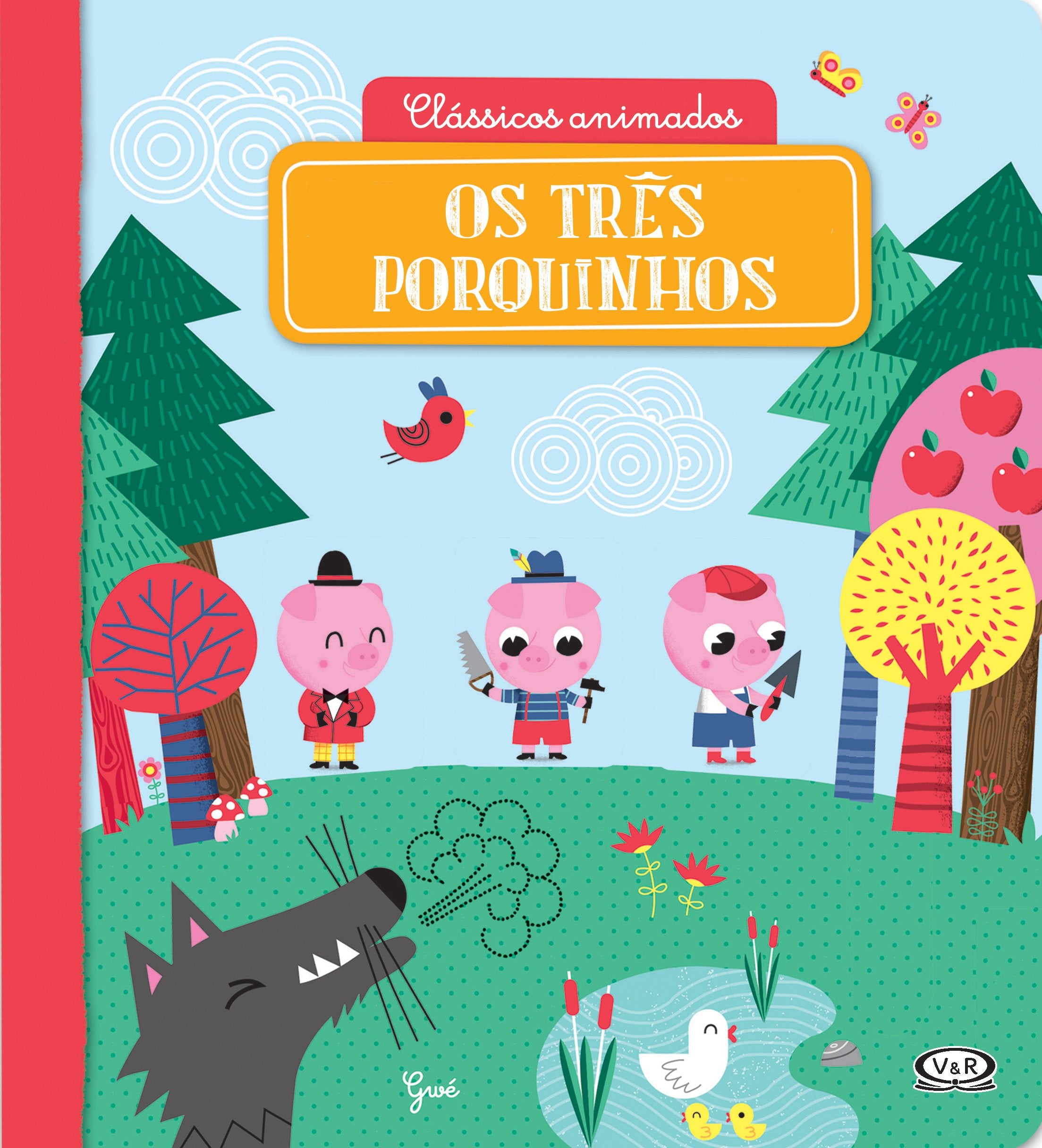 Clássicos Animados. Os Três Porquinhos Books