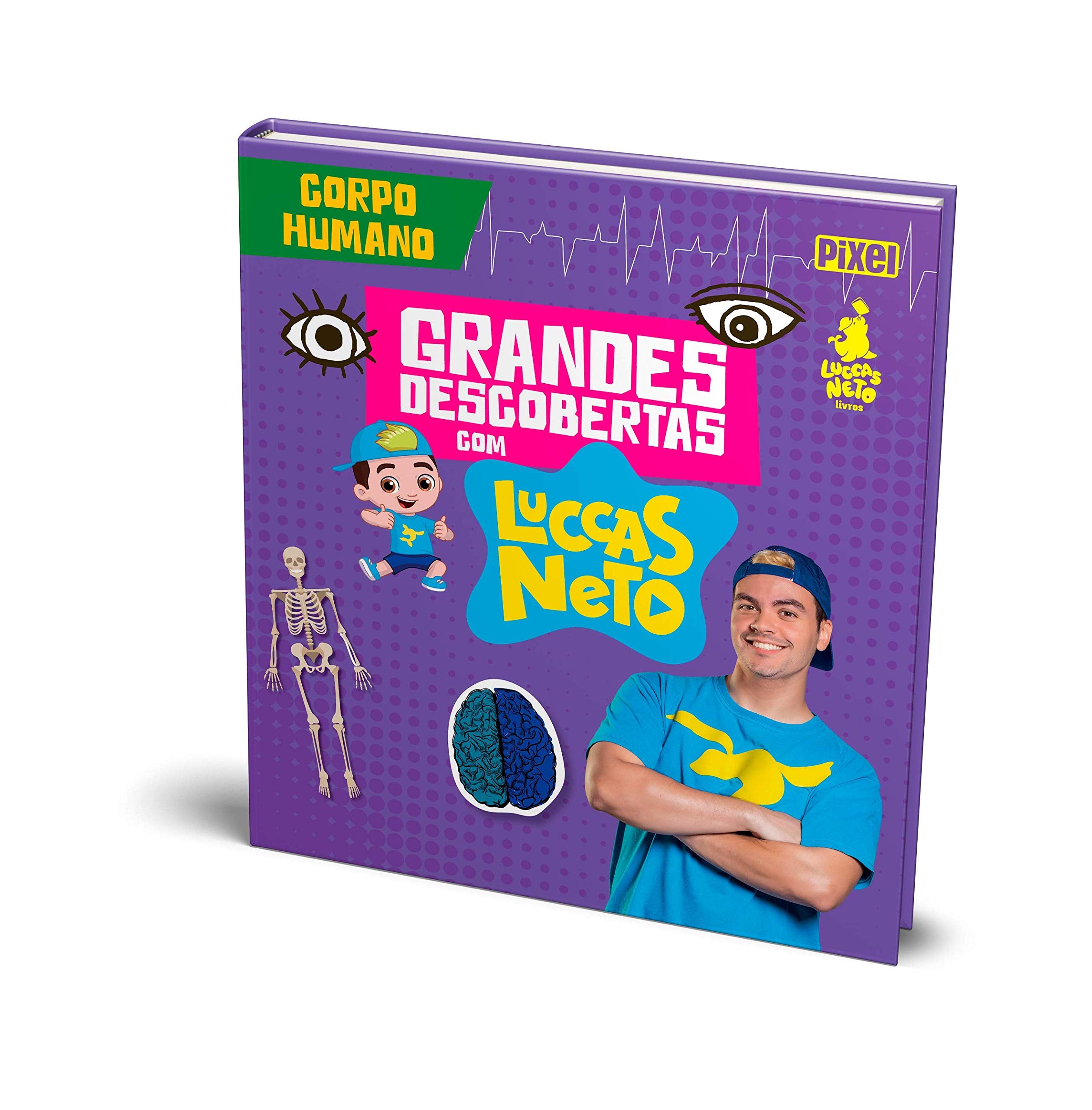 Grandes Descobertas com Luccas Neto - Corpo humano (Em Portugues do Brasil) Books