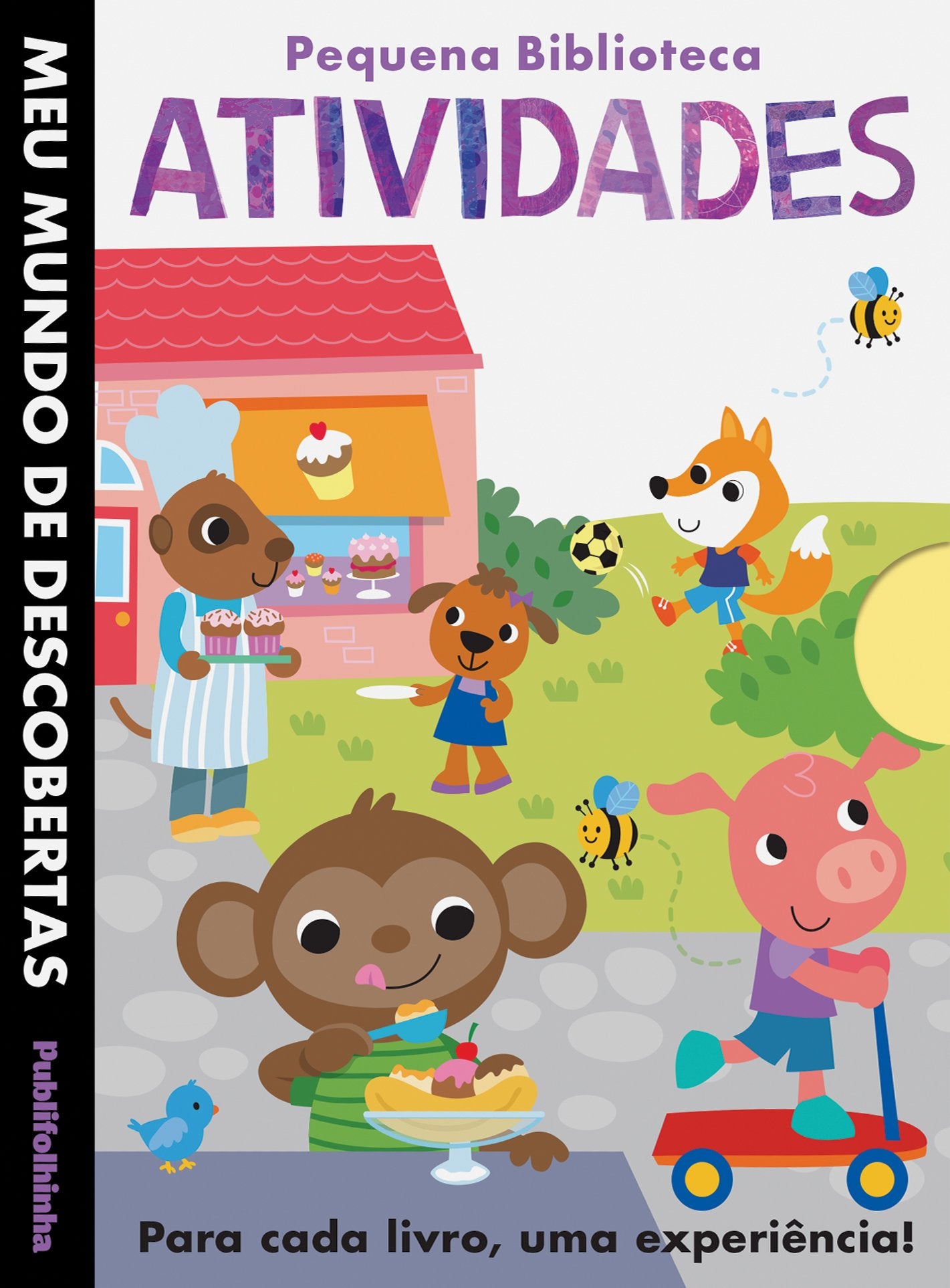 Meu Mundo de Descobertas. Pequena Biblioteca. Atividades Books