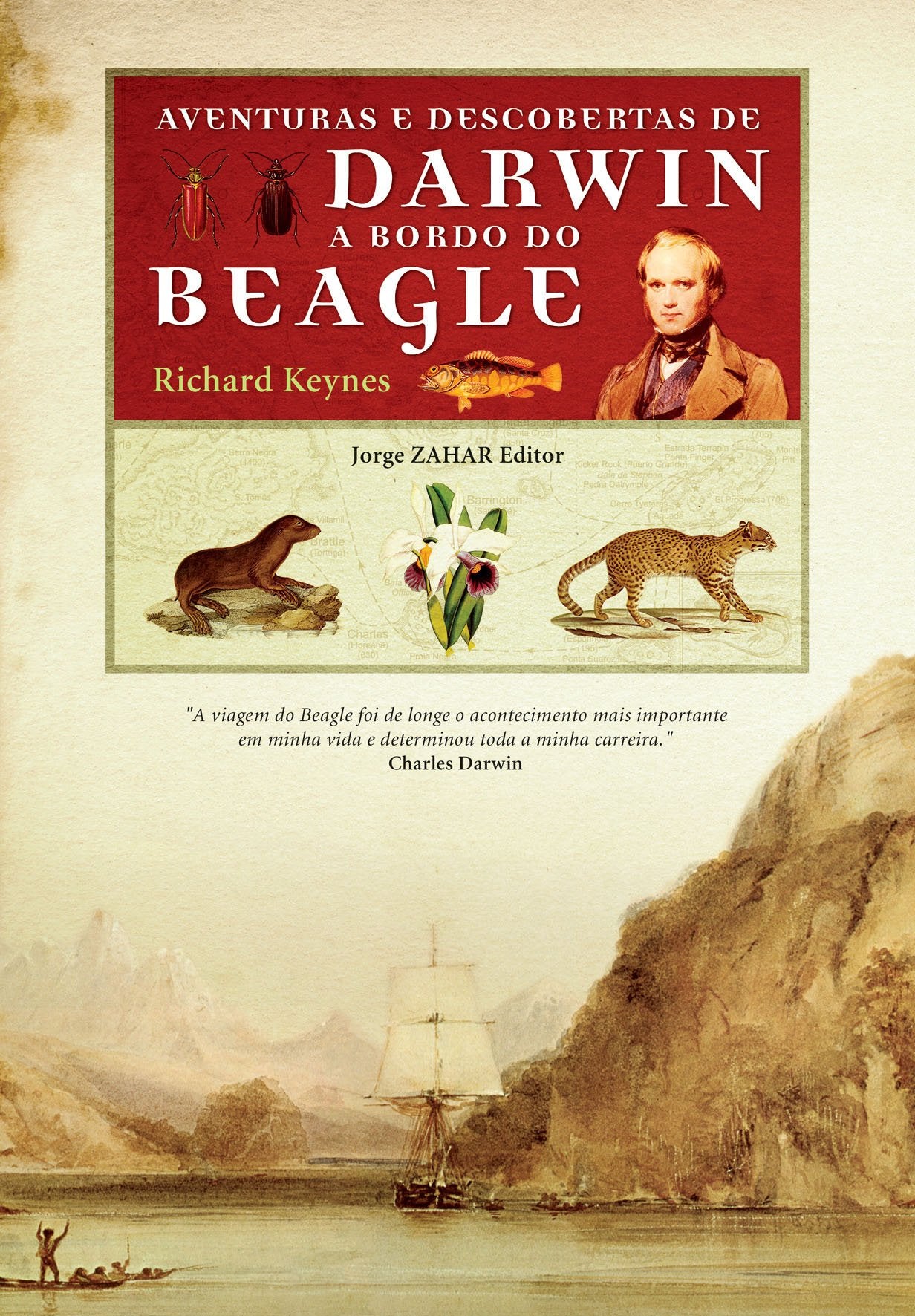 Aventuras E Descobertas De Darwin A Bordo Do Beagle. 1832-1836 (Em Portuguese do Brasil) Books