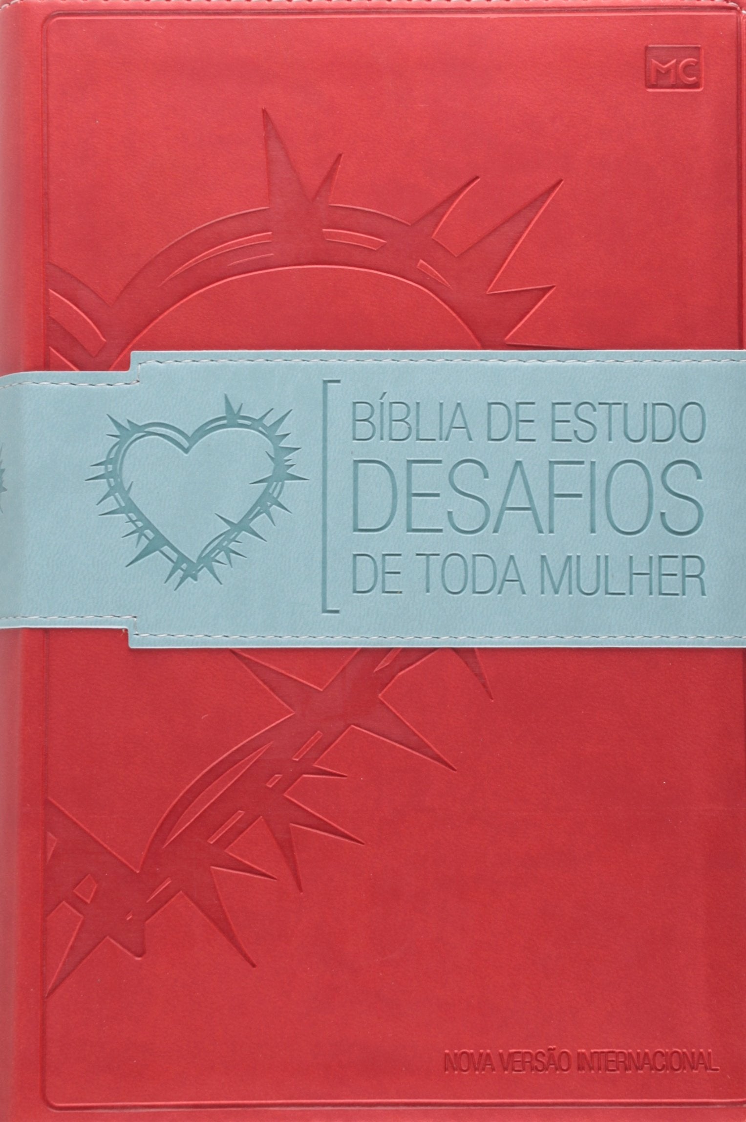 Bíblia de Estudo Desafios de Toda Mulher. Vermelha (Em Portuguese do Brasil) book