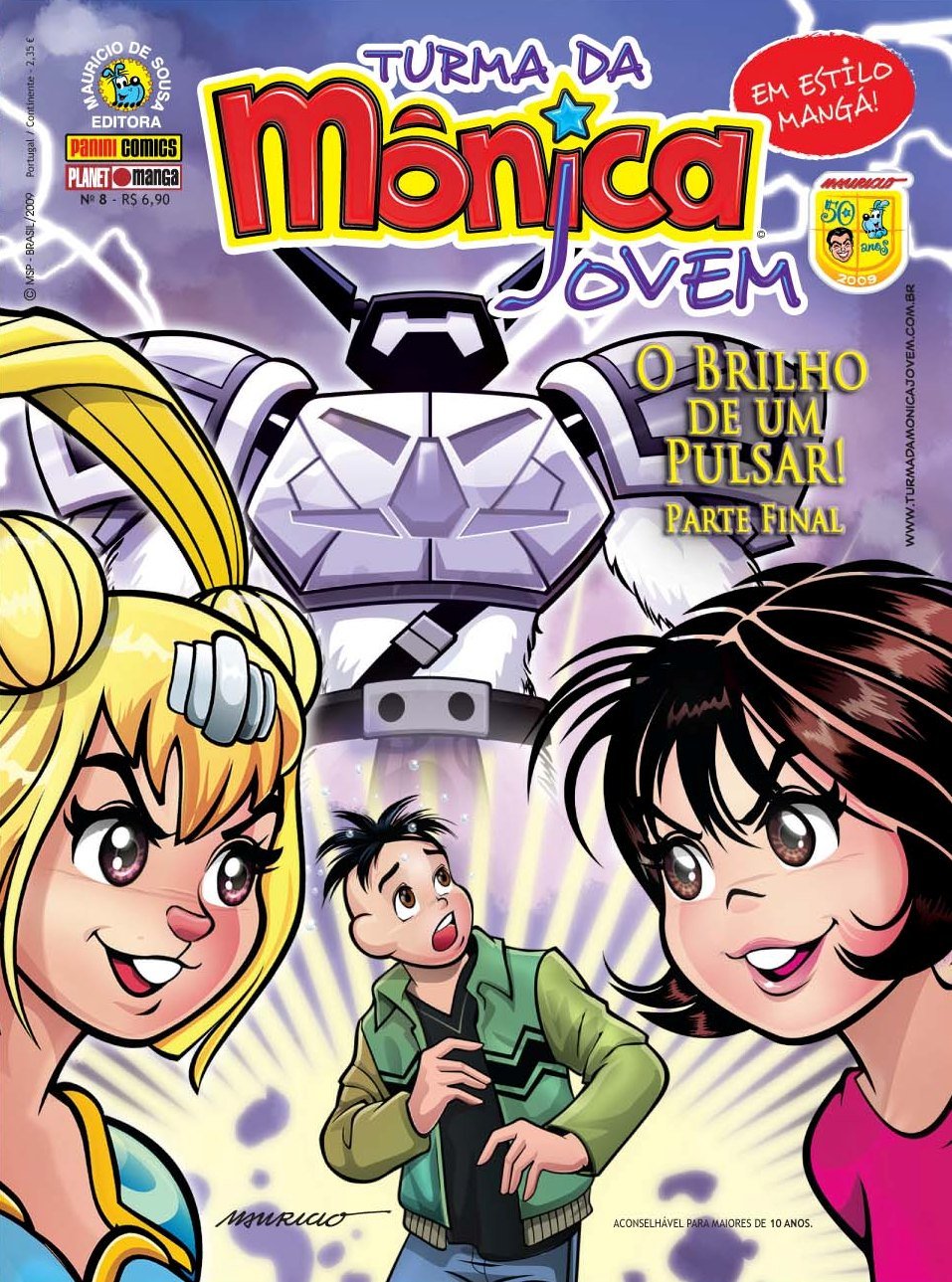 Turma da Mônica Jovem. Mangá - Volume 8 book