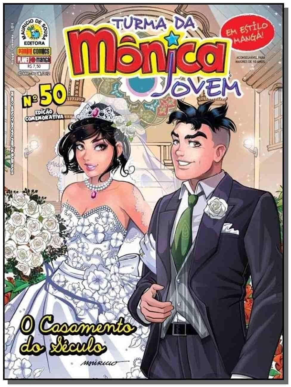 Turma da Monica Jovem: O Casamento do Seculo - Vol.50 Books