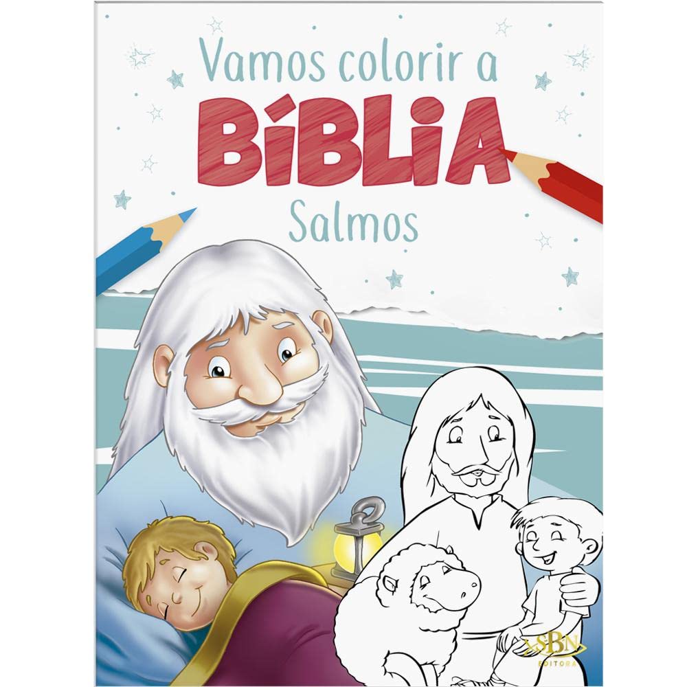 Salmos - Coleção Vamos Colorir a Bíblia Books