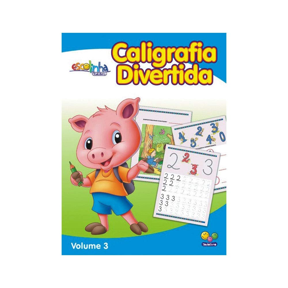 Caligrafia Divertida - Volume 3 (Em Portuguese do Brasil) Books