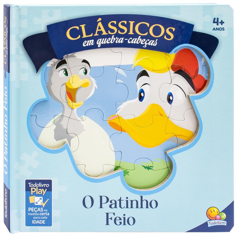 O Patinho Feio - Coleção Clássicos em Quebra-Cabeça book