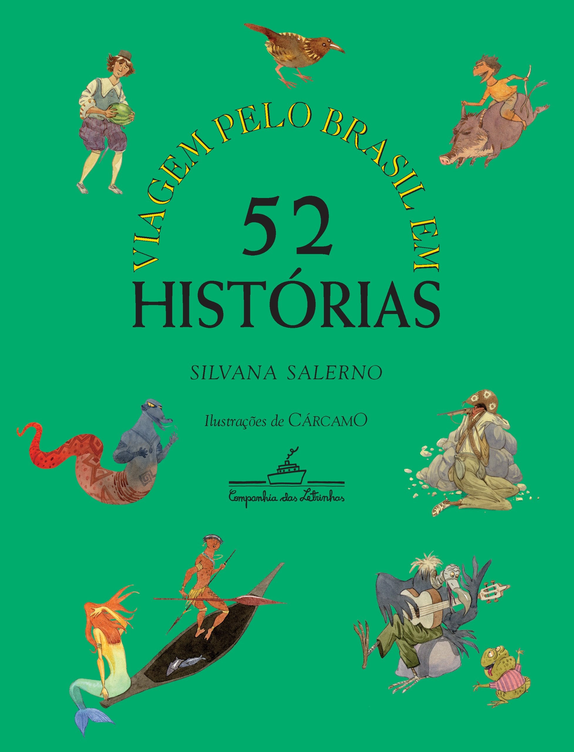 VIAGEM PELO BRASIL EM 52 HISTÓRIAS (Em Portuguese do Brasil) Books