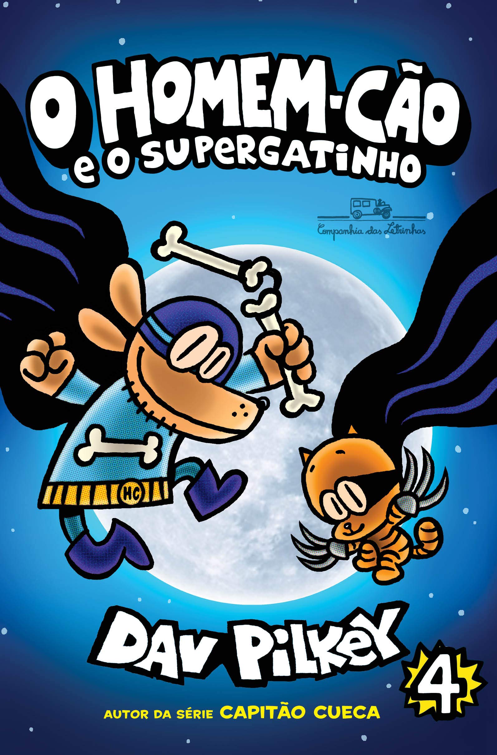 O Homem-Cão e o Supergatinho: Homem-Cão - Vol. 4 Books