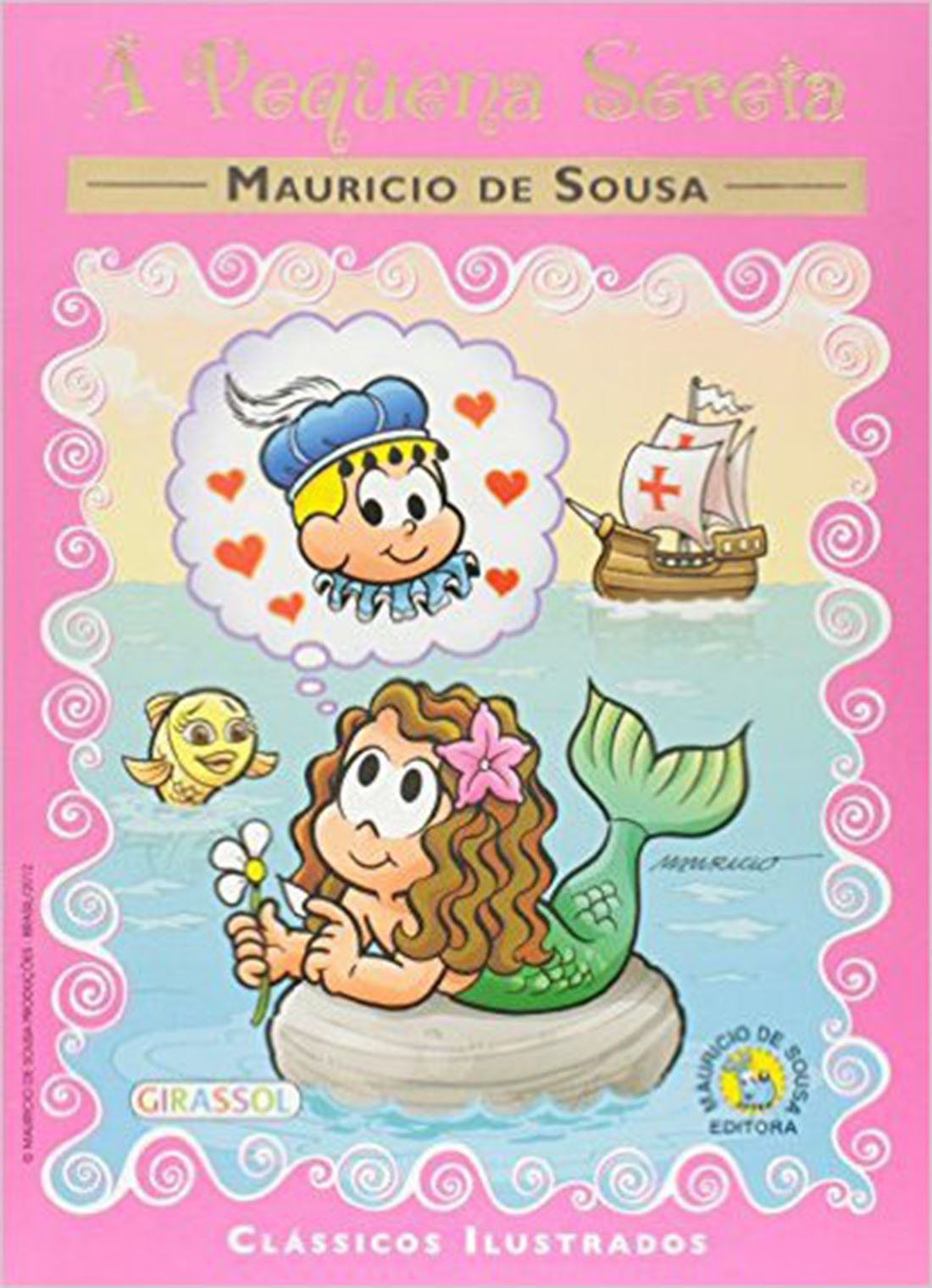 A Pequena Sereia - Col. Clássicos Ilustrados Turma da Mônica (brasilianisch-portugiesisch) Books