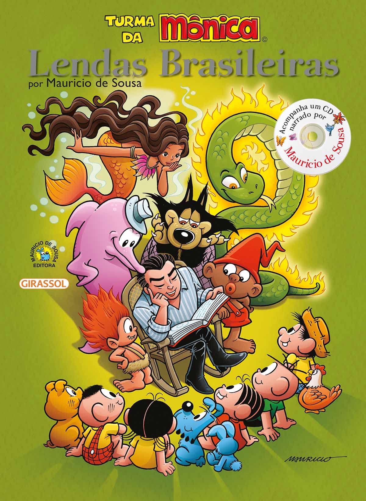Turma da Mônica : Lendas Brasileiras + CD (brasilianisch-portugiesisch) Books