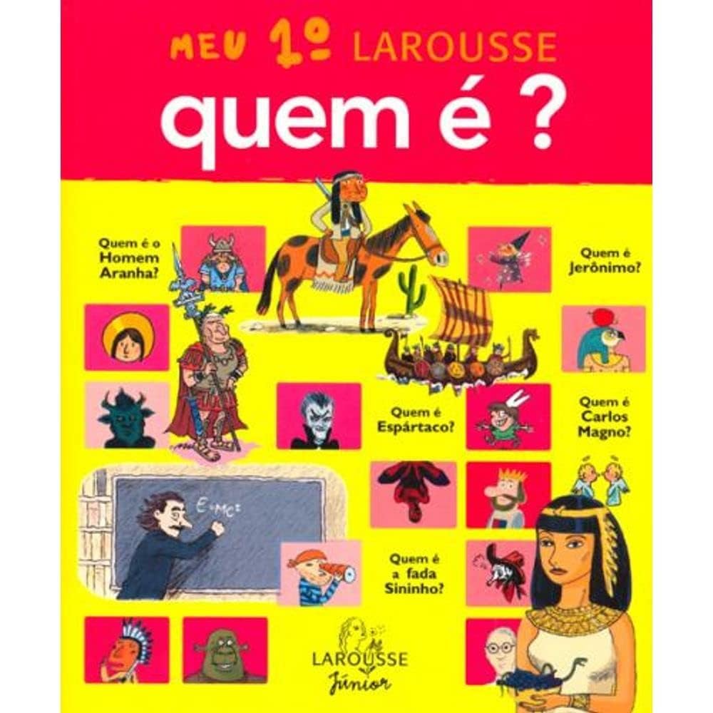 Meu 1º Larousse. Quem É? (Em Portuguese do Brasil) Books