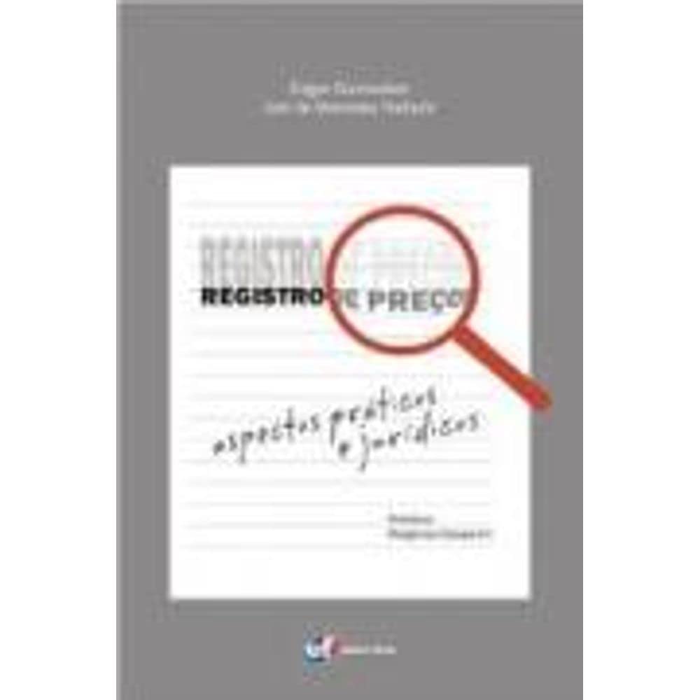 Product Image: Registro De Precos - Aspectos Praticos E Juridicos