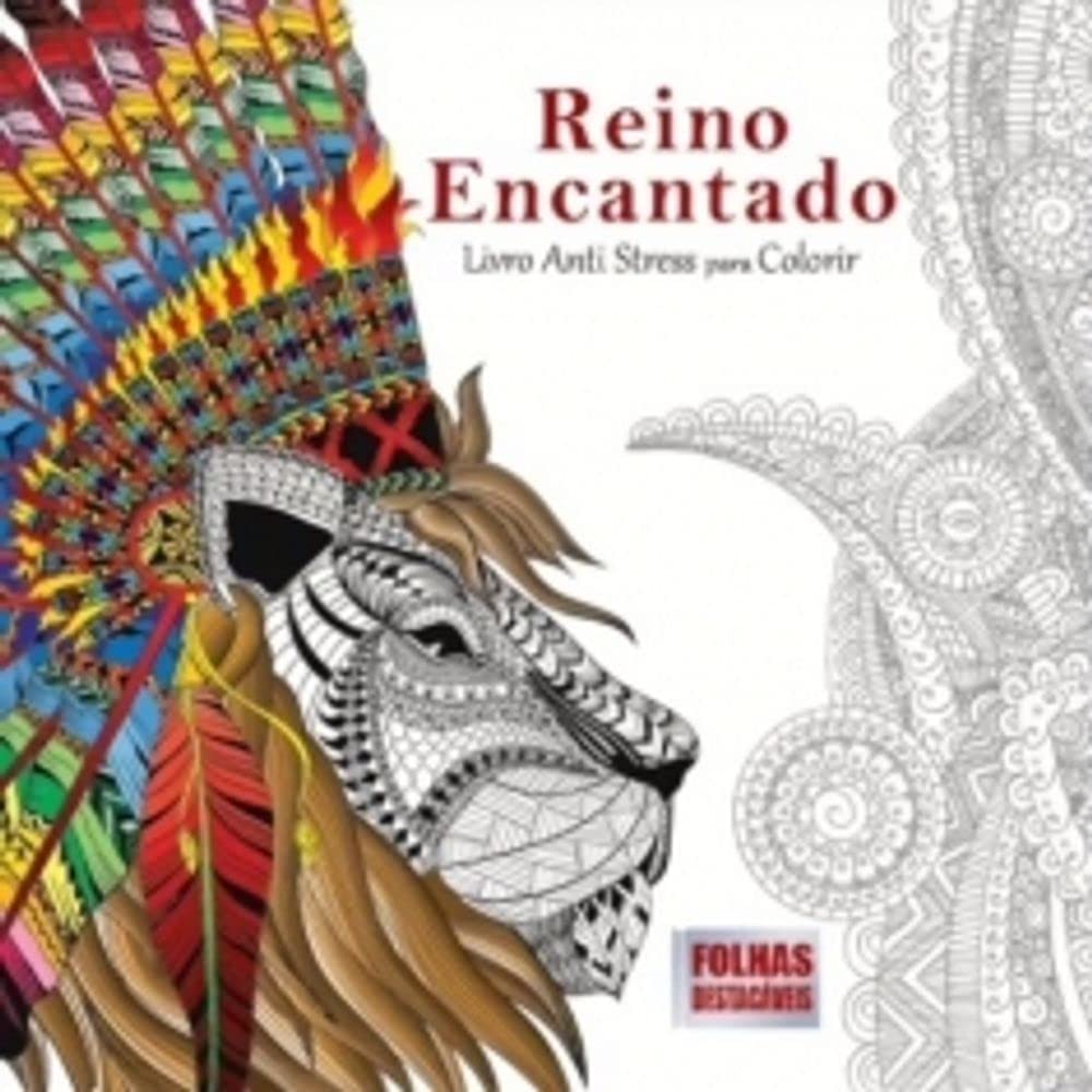Reino Encantado - Livro Anti Stress Para Colorir (Em Portuguese do Brasil) book