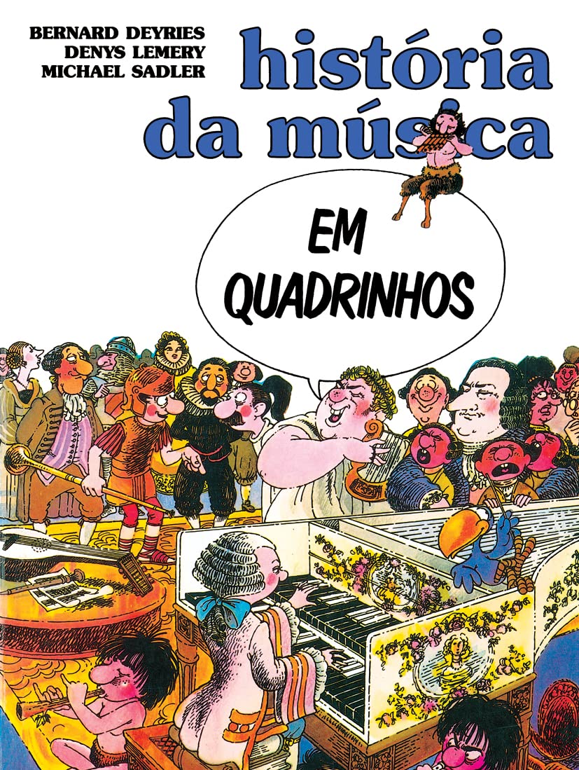 História Da Musica Em Quadrinhos (Em Portuguese do Brasil) book