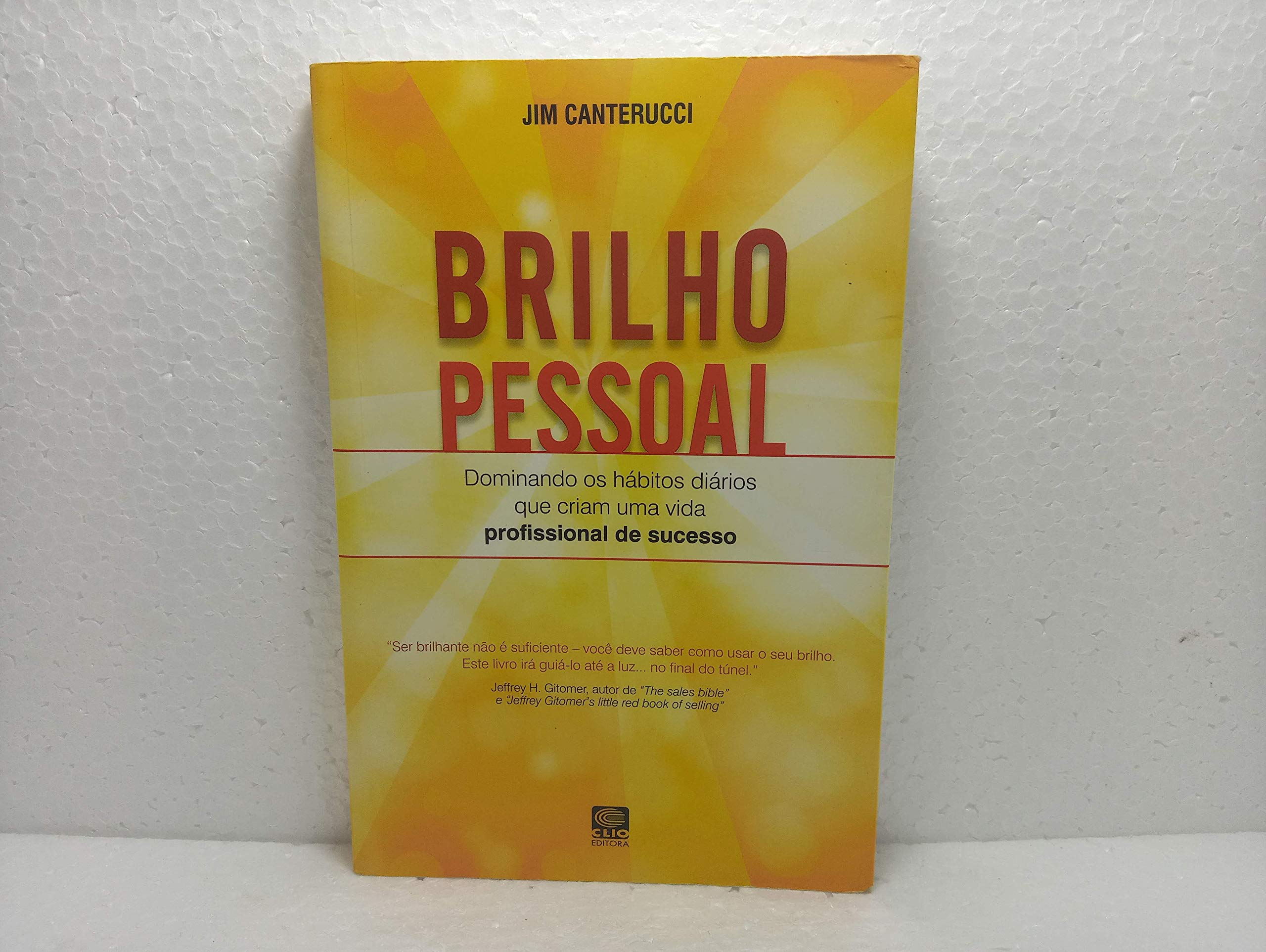 Brilho Pessoal. Dominando Os Habitos Diarios Que Criam Uma Vida Profissional De Sucesso (Em Portuguese do Brasil) book