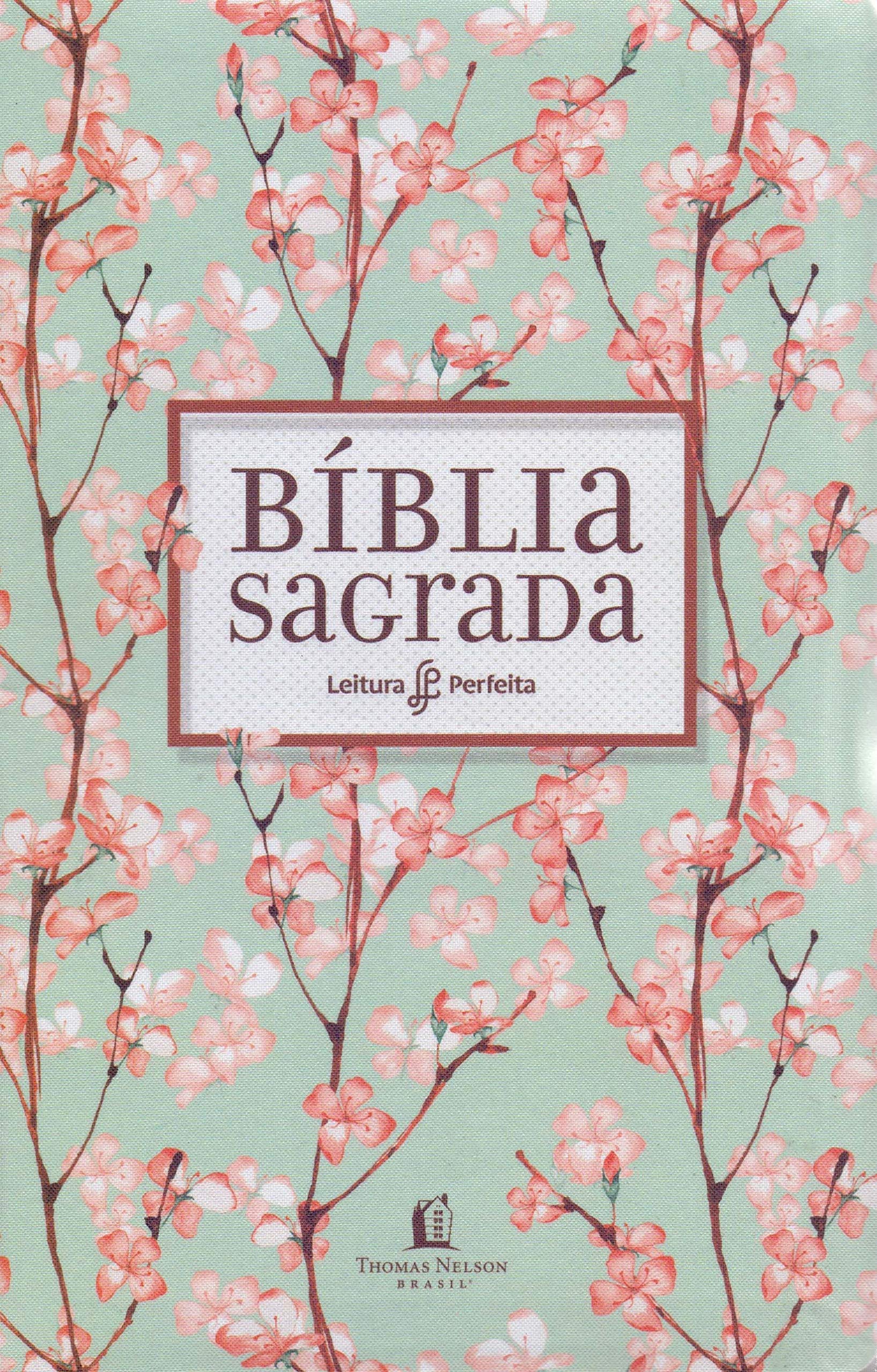 Bíblia NVI. Leitura Perfeita - Capa Cerejeira. Letra Normal. Tecido Books