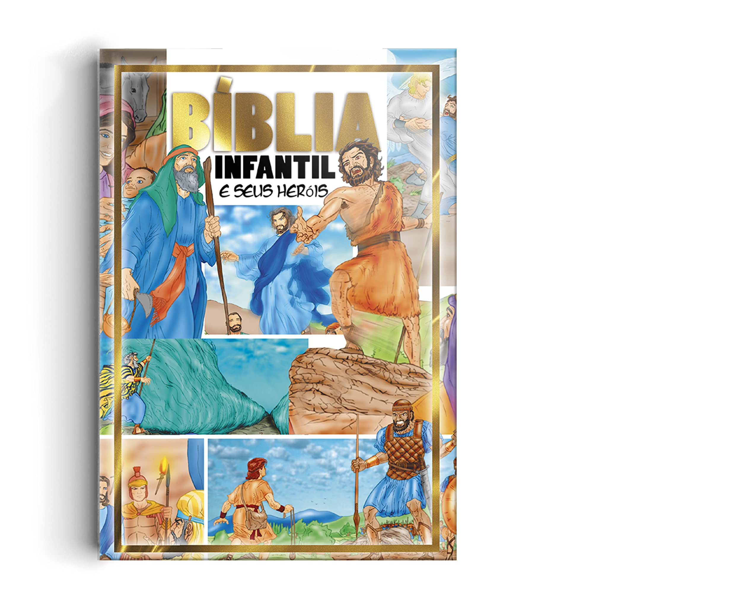 biblia infantil ilustrada e seus herois book