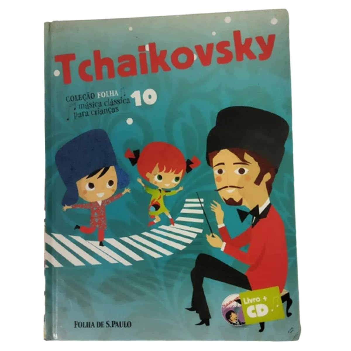 livro tchaikovsky col folha musica classica para criancas Books
