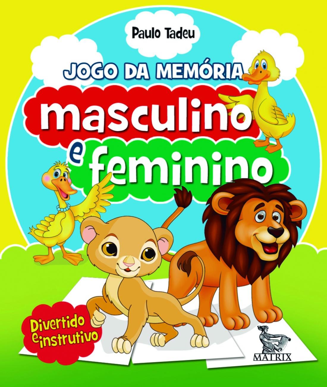 Masculino e Feminino. Jogo da Memória Books