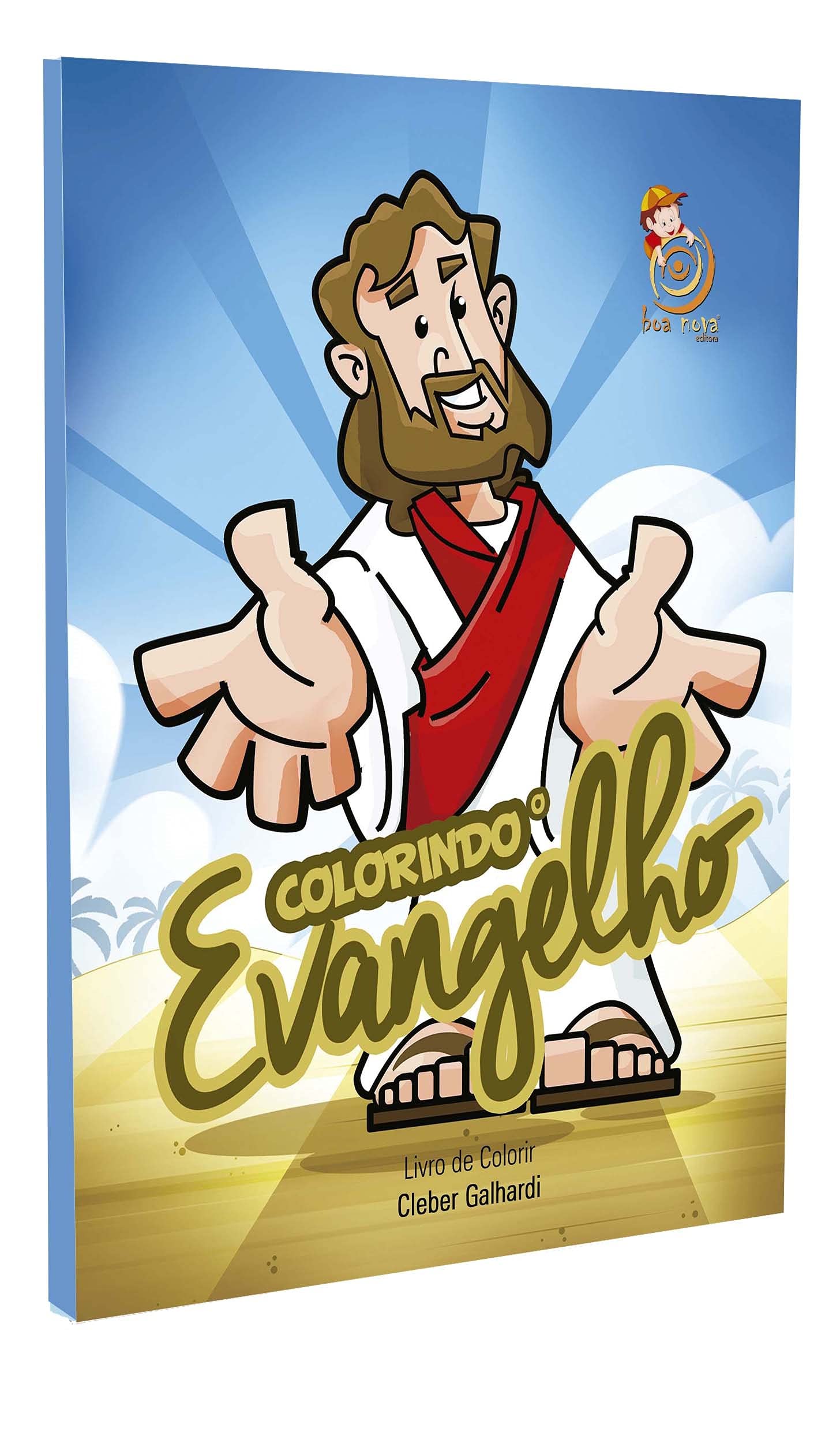 Colorindo o Evangelho - Livro de Colorir book