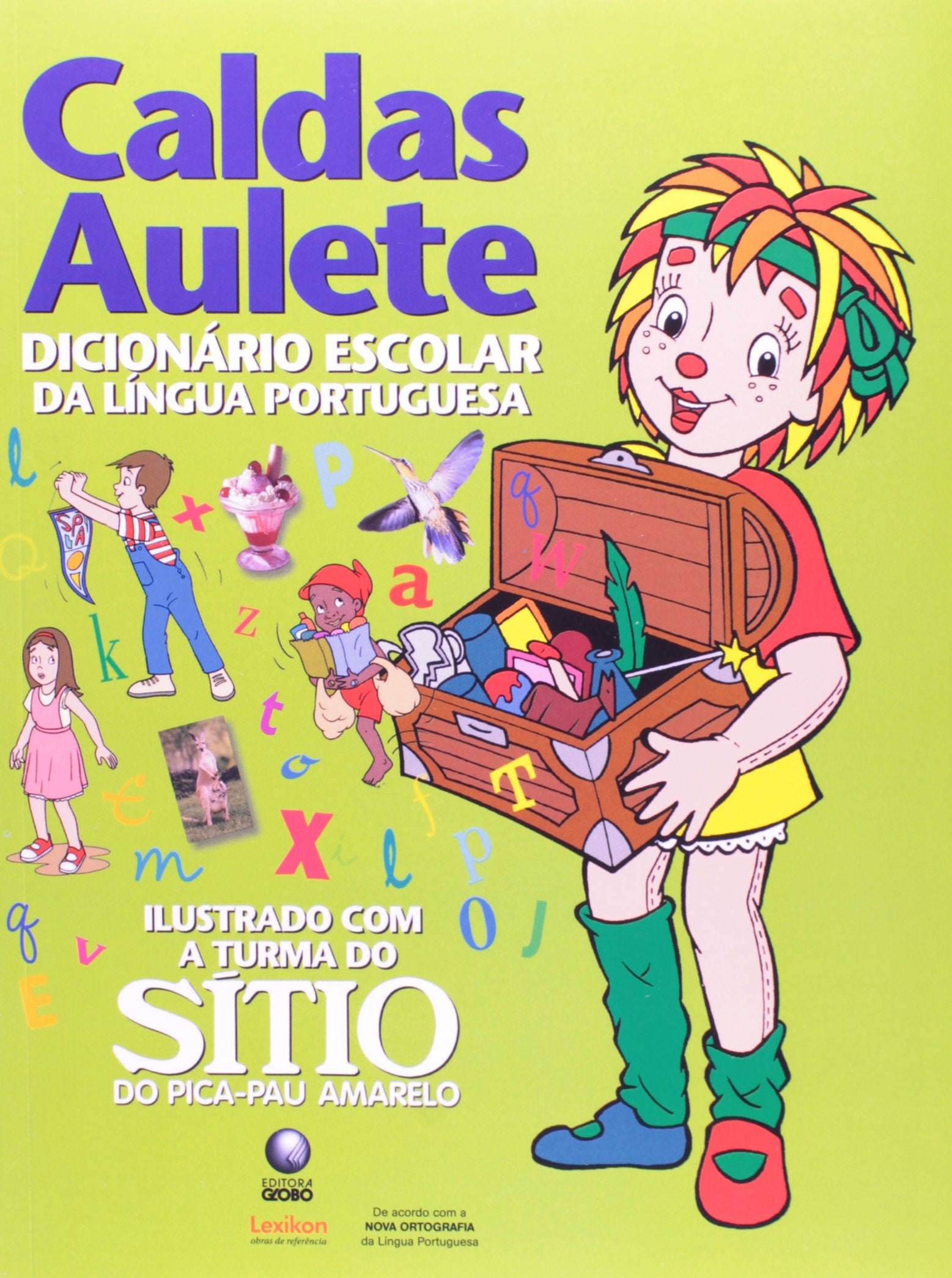 Caldas Aulete - Dicionário Escolar Da Língua Portuguesa- Ilustrado Com A Turma Do Sítio Do Pica-Pau Amarelo - Conforme Nova Ortografia Books