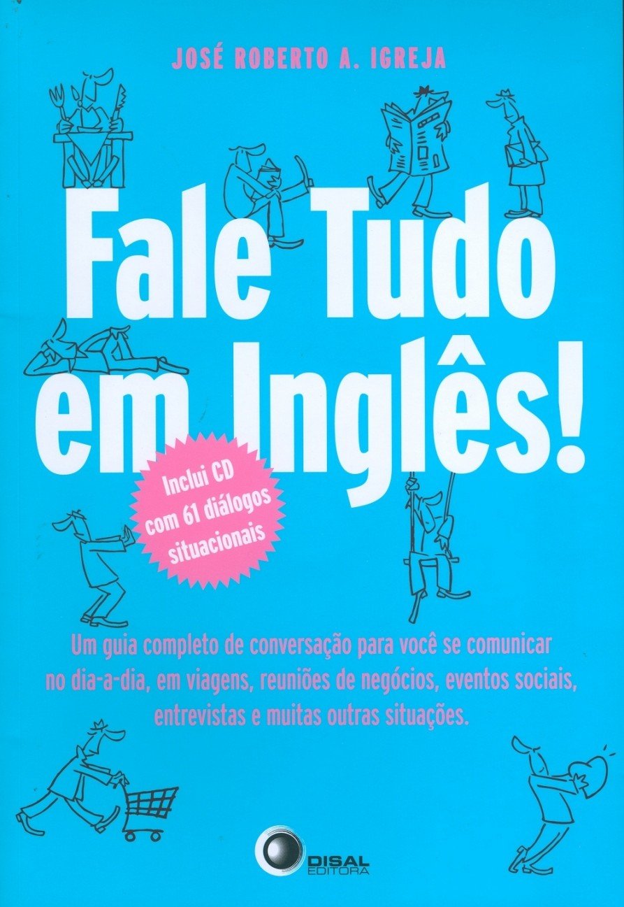 Fale Tudo em Inglês! (+ CD Audio) (Em Portuguese do Brasil) Books