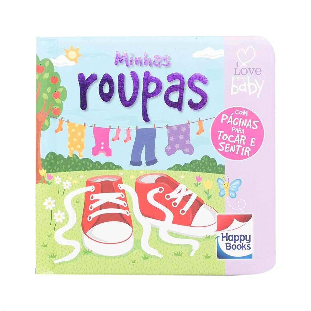 Livrinhos rechonchudos - Toque e sinta: Minhas roupas book