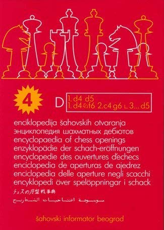 Encyclopaedia of Chess Openings: v. D Books