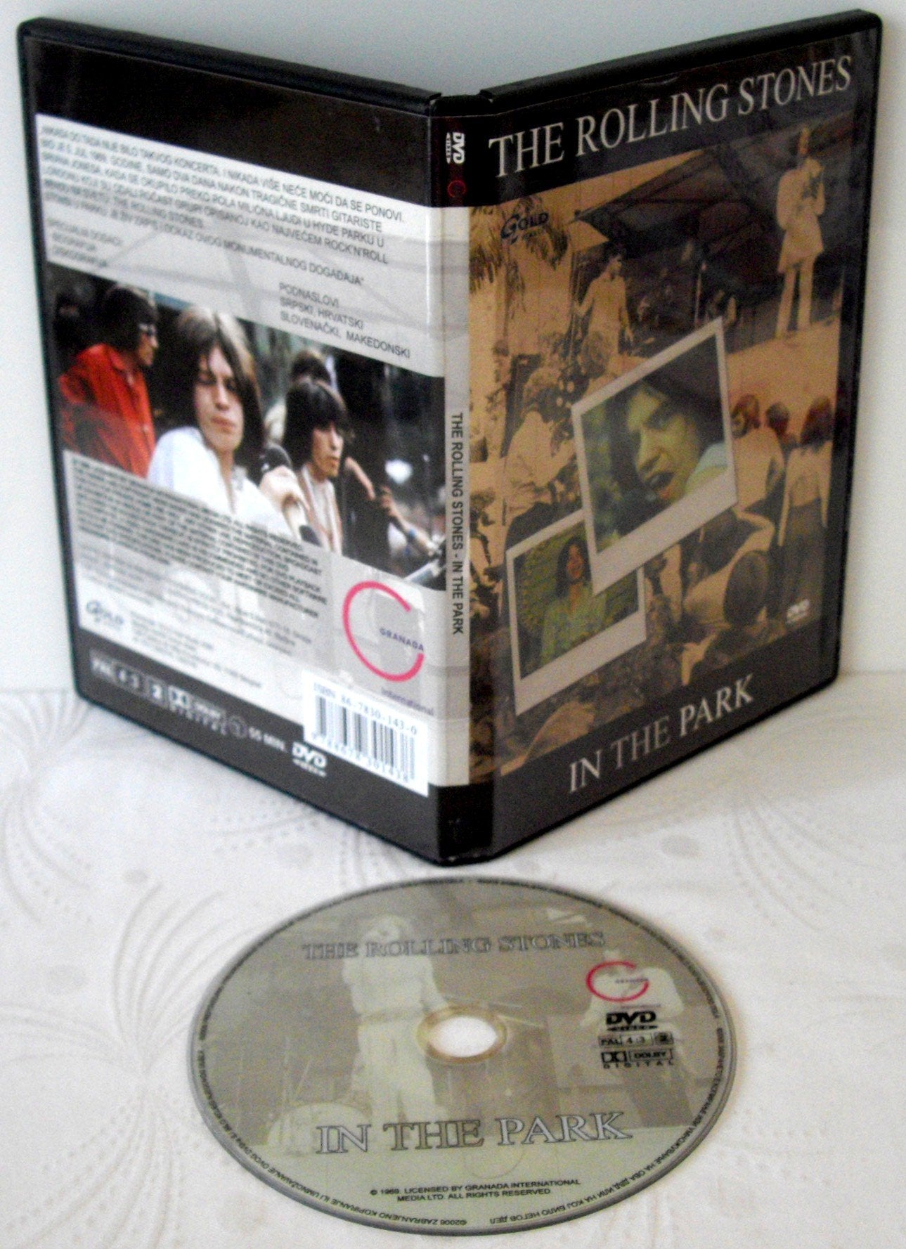 THE ROLLING STONES In the park - kroatisch, serbisch, macedonisch, slovenisch (DVD) Films