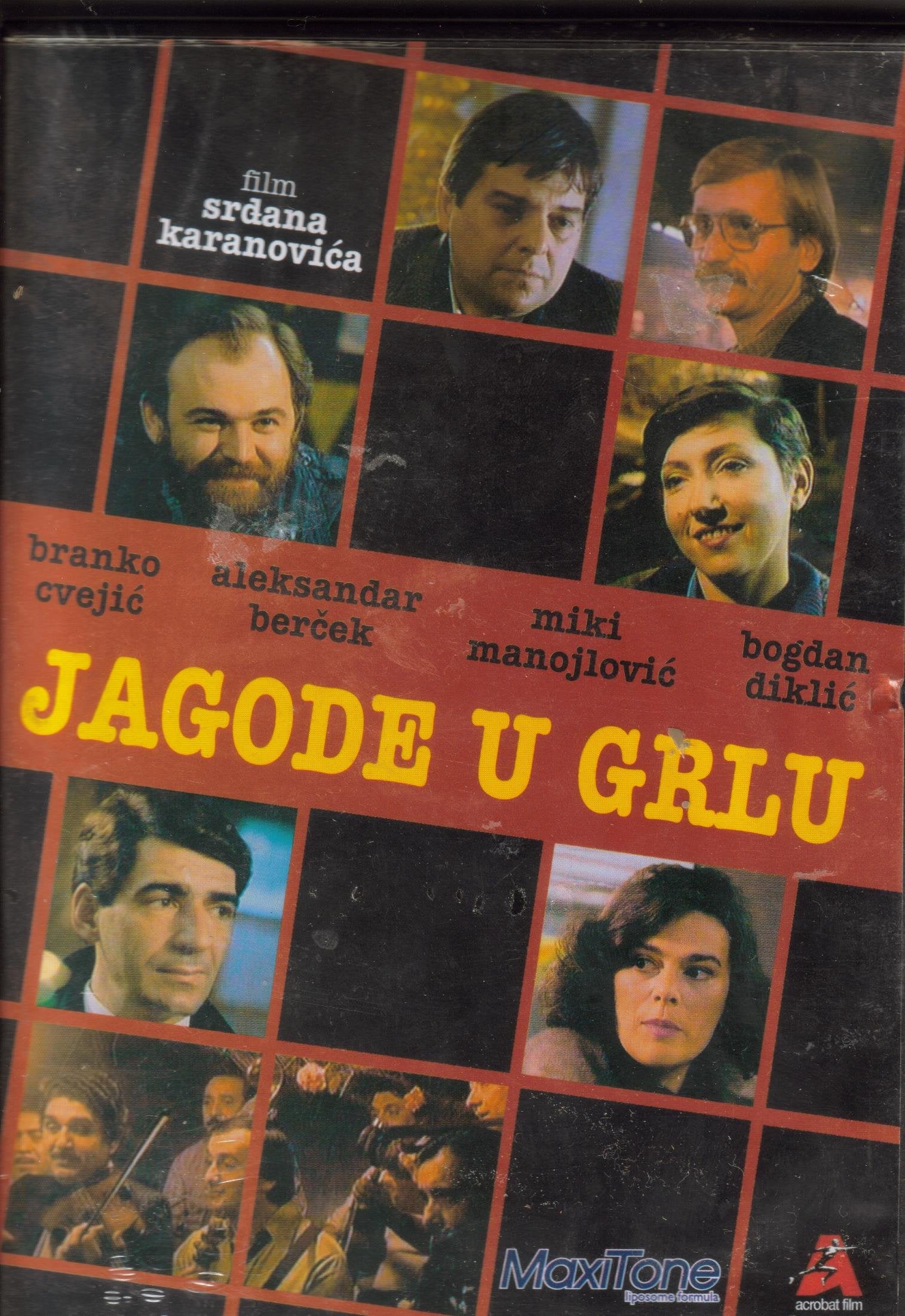 Jagode u grlu,film Srdjana Karanovica, srpskohrvatski Films