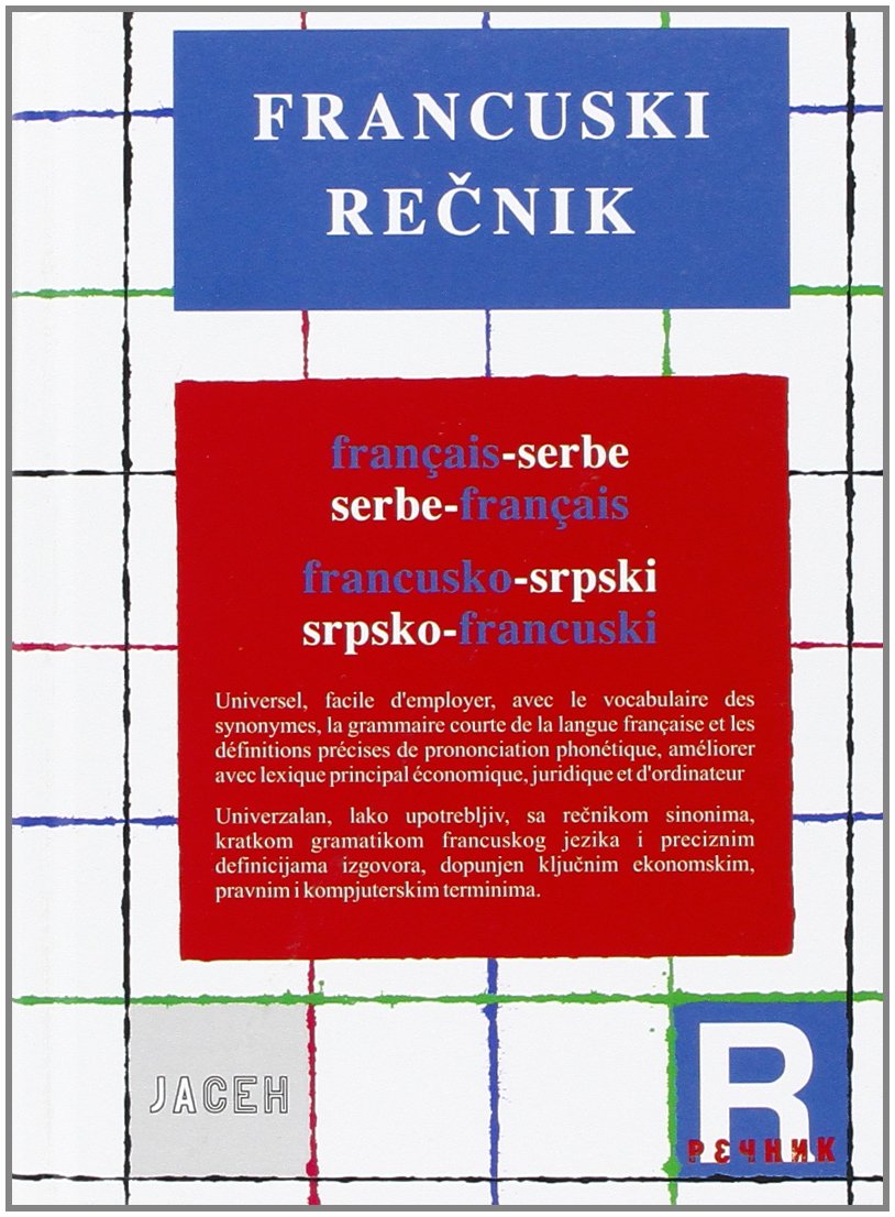 Nouveau Dictionnaire Francais-Serbe Serbe-Francais Books