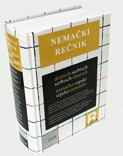 Nemacko-srpski, srpsko-nemacki recnik book