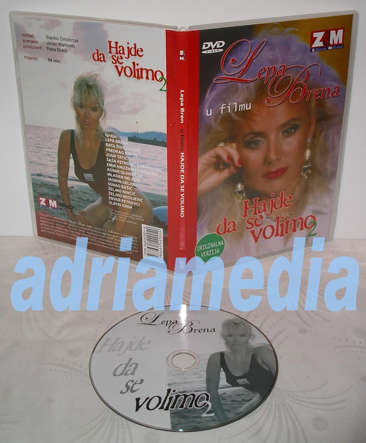 HAJDE DA SE VOLIMO 2 – LET´S MAKE LOVE – LASS UNS SICH LIEBEN, 1989 SFRJ (DVD) film Stanka Crnobrnje Music