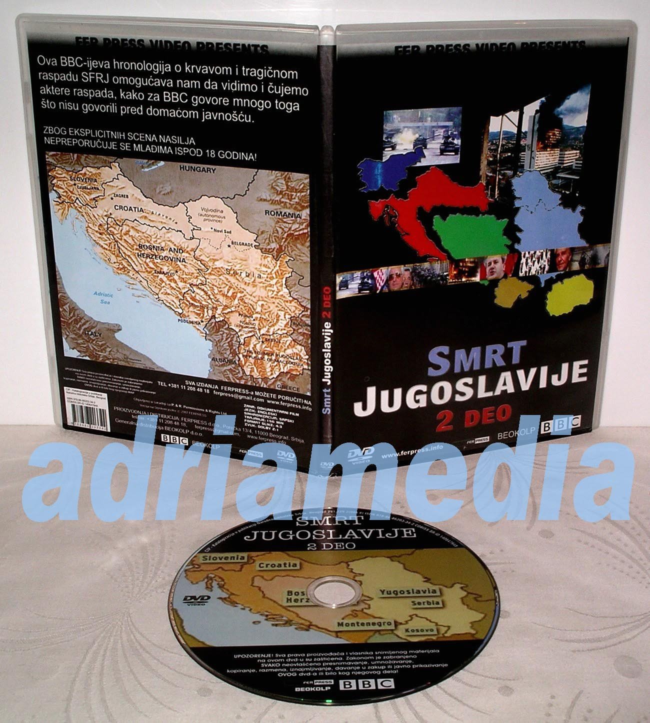 SMRT JUGOSLAVIJE 2. deo (DVD) - The Death of Yugoslavia Films