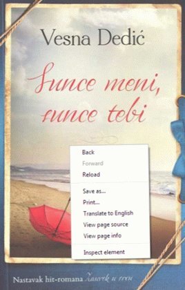 Sunce meni, sunce tebi : nastavak romana "Zauvek u srcu" Books